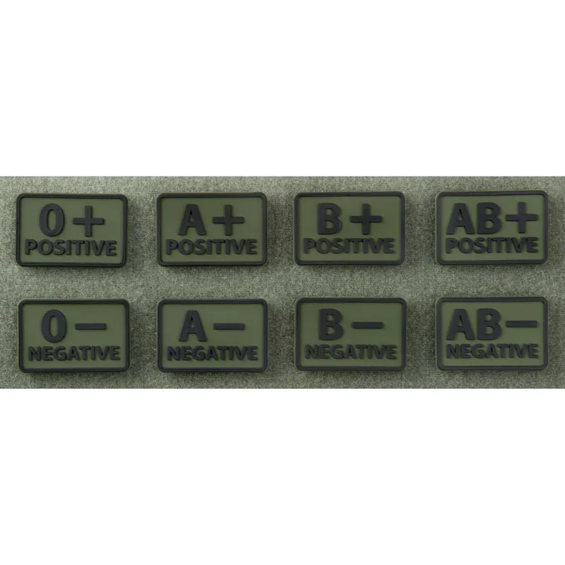 Helikon 2ks Blood Patch PVC - Olive A/Rh- Horká Nabídka