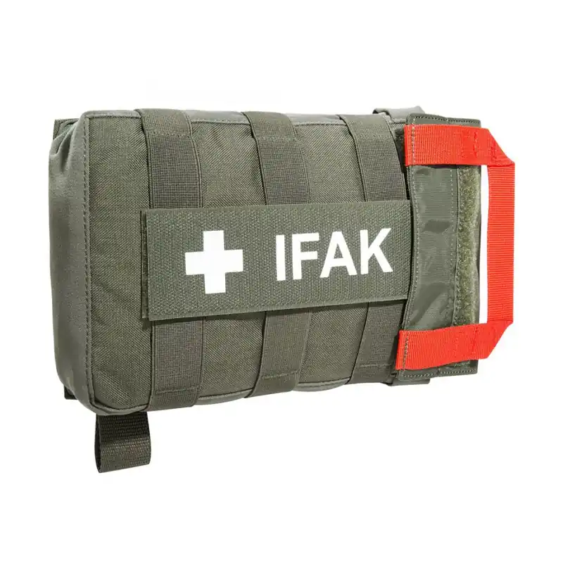 Tasmanian Tiger IFAK Pouch VL L IRR - Stone grey Olive Nová Kolekce