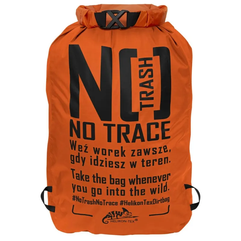Helikon Dirt Bag - Pytel na odpad - Orange/Black Akce
