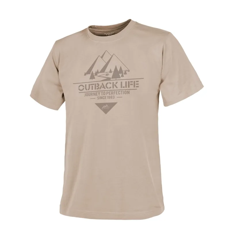 Triko Helikon Outback Life - Khaki M Must-Have