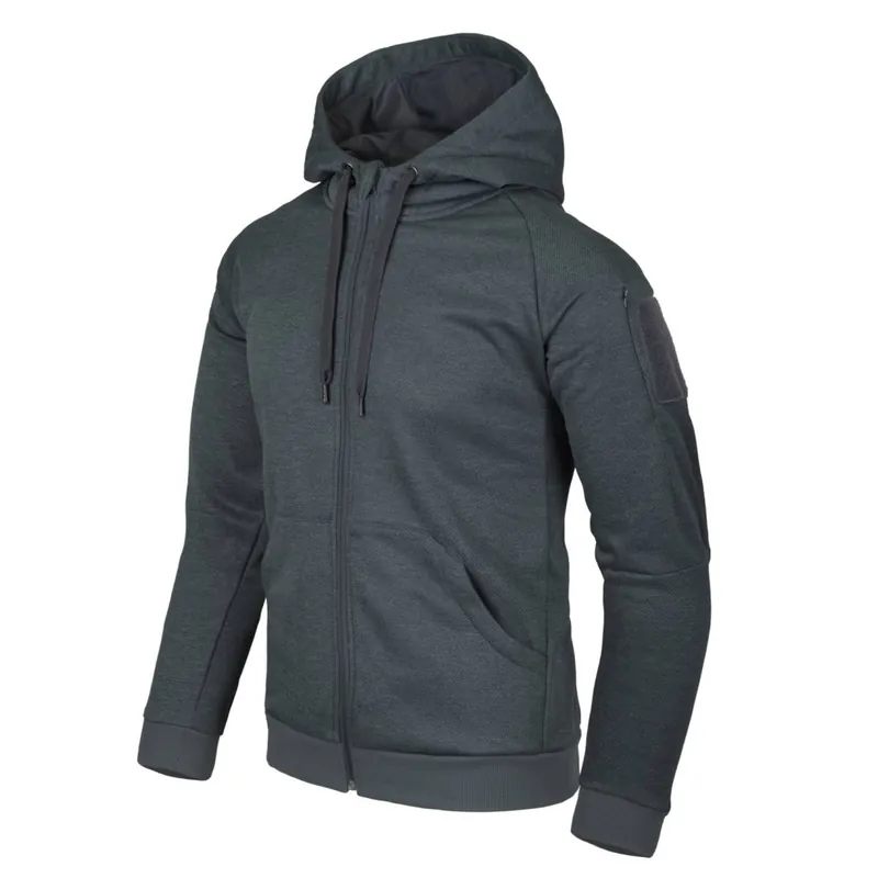 Mikina Helikon Urban Tactical Hoodie - Black / Grey Melange XL Pouze Dnes