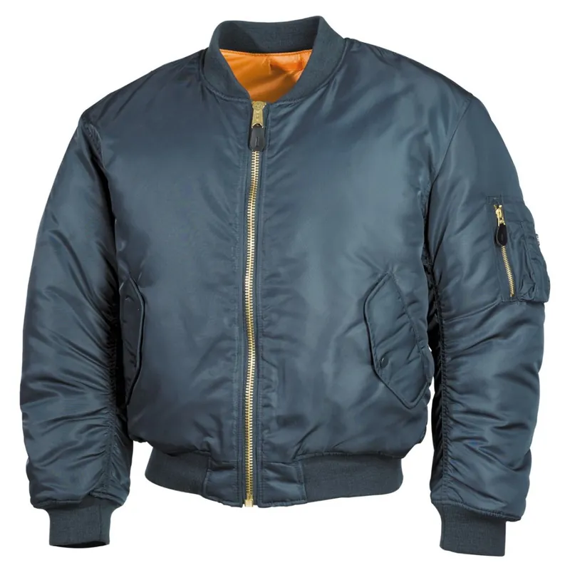 Nejlepší Cena Bunda MFH Flight Jacket MA1 “Bomber“ - Blue M