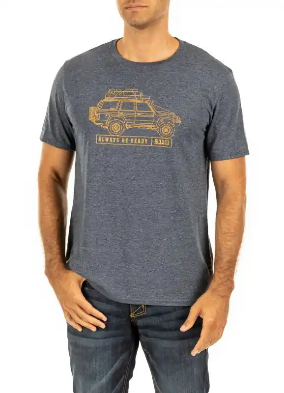 Triko 5.11 Offroad Dreamin - Dark Navy Heather S Sezónní Sleva