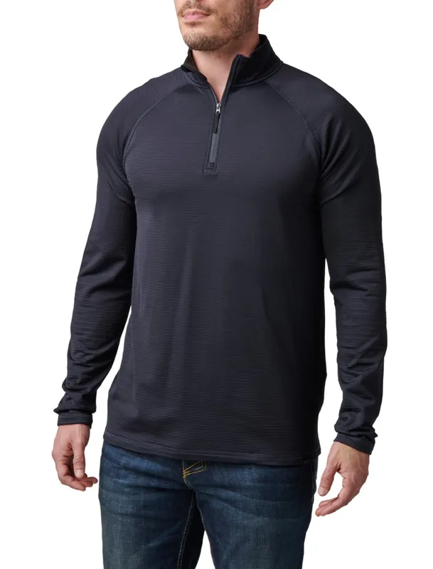 Mikina 5.11 Stratos 1/4 Zip - Dark Navy L Levný