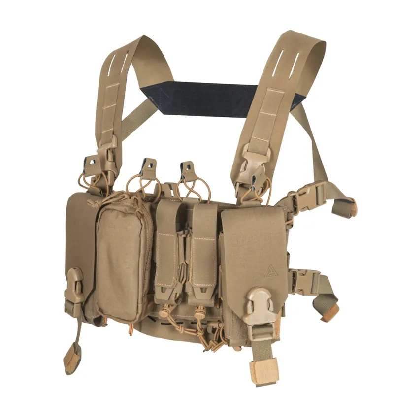 Ověřený Direct Action Thunderbolt Compact Chest Rig - Coyote Brown