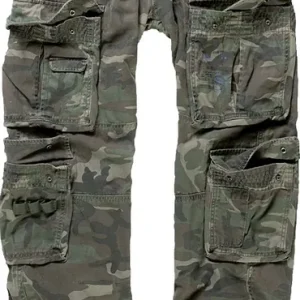 Akční Cena Kalhoty Brandit Pure Vintage Pants - Woodland 7XL