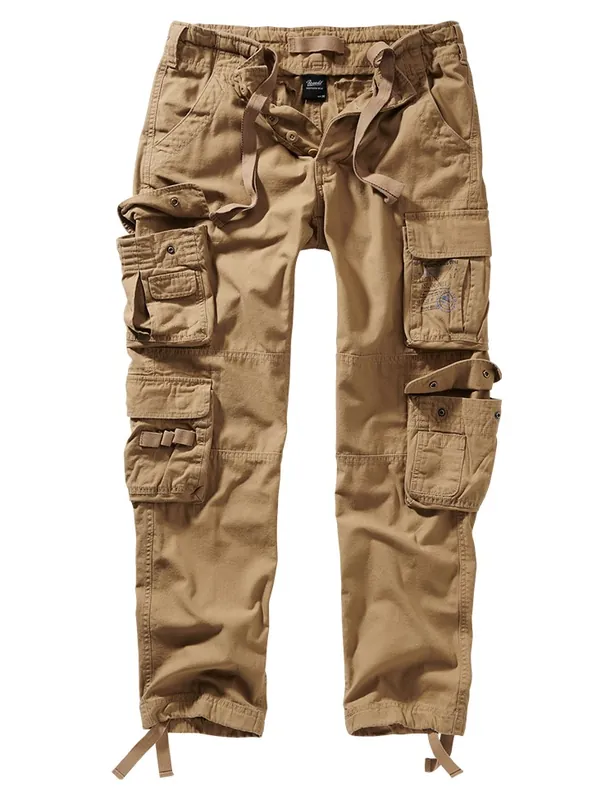 Kalhoty Brandit Pure Slim Fit Pants - Beige XL Jen Po Omezenou Doba