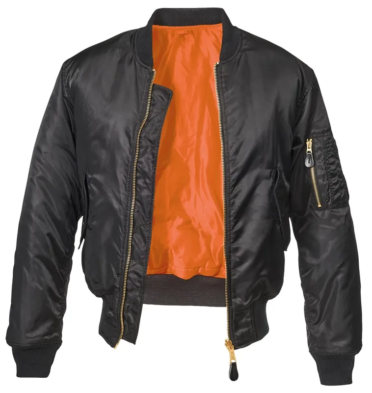 Zlevněný Bunda Brandit MA1 Jacket - Black M