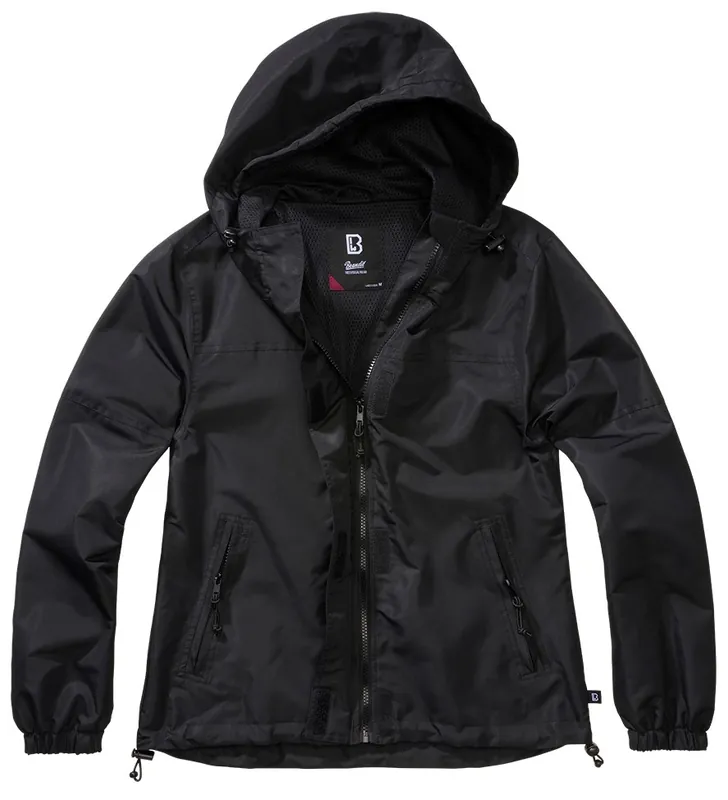 Dámská bunda Brandit Ladies Summer Windbreaker Frontzip - Black 5XL Nejlepší Cena