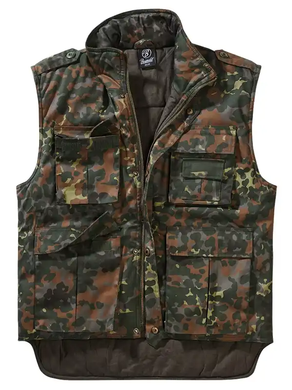 Vrácení Zdarma Vesta Brandit Ranger Vest - Flecktarn 3XL