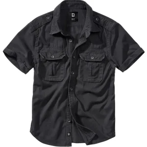 Akční Cena Košile Brandit Vintage Shirt S/S - Black XL