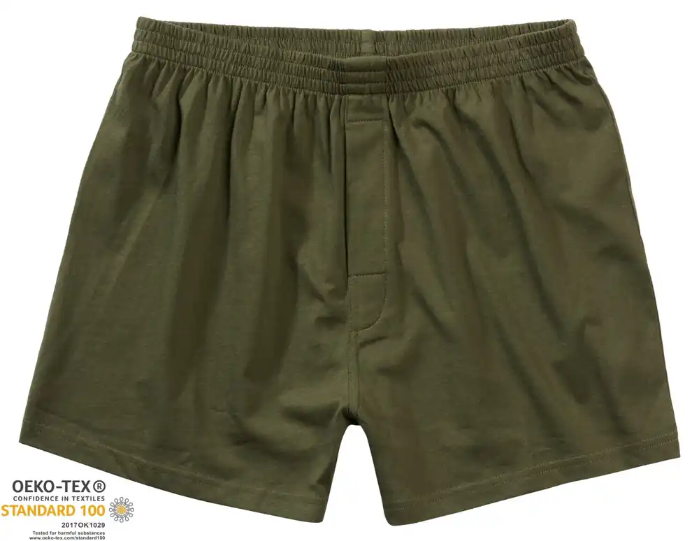 Boxerky Brandit Boxershorts - Olive S Akční Nabídka