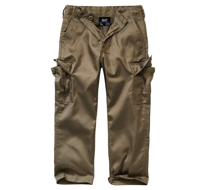 Dětské kalhoty Brandit Kids US Ranger Pants - Olive 122/128 Nejprodávanější