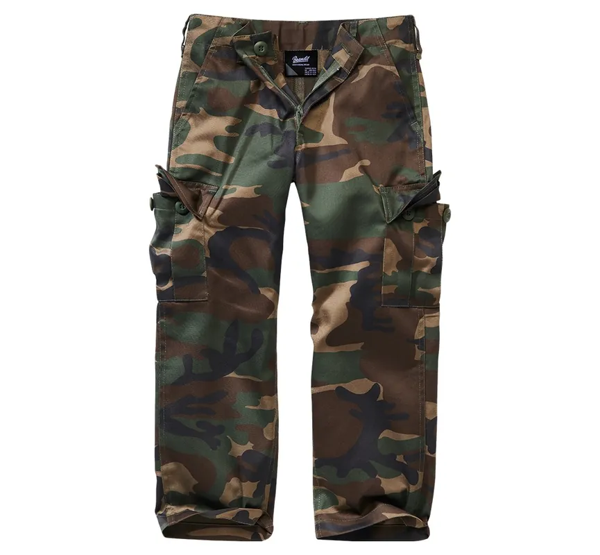 Dětské kalhoty Brandit Kids US Ranger Pants - Woodland 170/176 Finální Výprodej