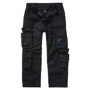 Akční Nabídka Dětské kalhoty Brandit Kids Pure Vintage Pants - Black 158/164