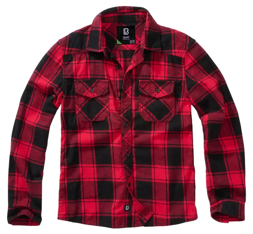 Dětská košile Brandit Kids Check Shirt - Red/Black 134/140 Top Prodej