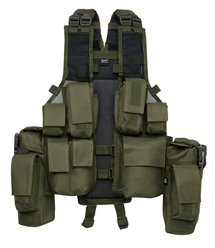 Taktická vesta Brandit Tactical Vest - Olive Nejlepší Volba