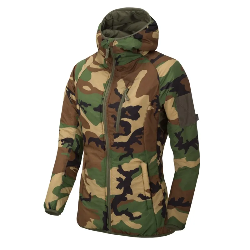 Dámská bunda HELIKON Wolfhound Hoodie - US Woodland L Vrácení Zdarma