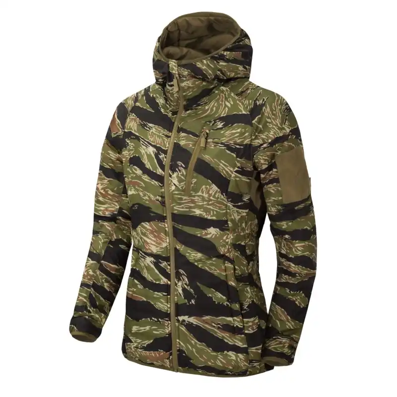 Sezónní Sleva Dámská bunda HELIKON Wolfhound Hoodie - Tiger Stripe XS