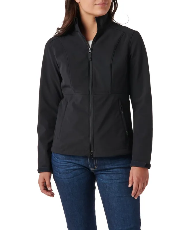 Akce Dámská bunda 5.11 Leone Sofshell Jacket - Black L