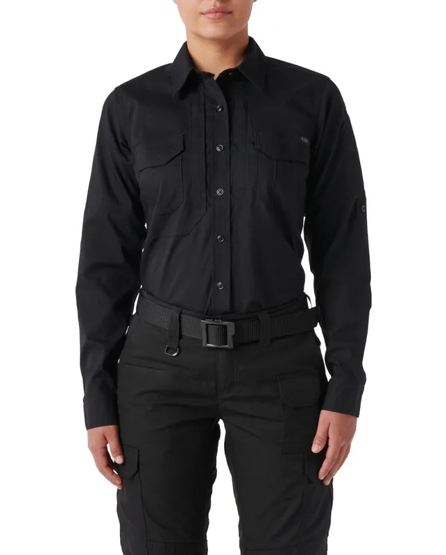 Dámská košile 5.11 WMN ABR PRO Shirt L/S - Black M Tovární Cena