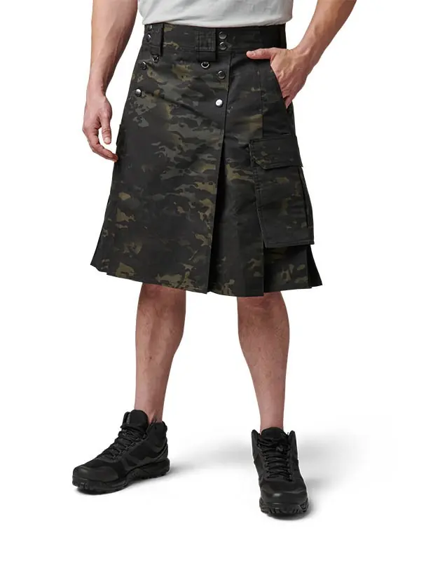 5.11 COMMANDO KILT - Black MultiCam Sleva