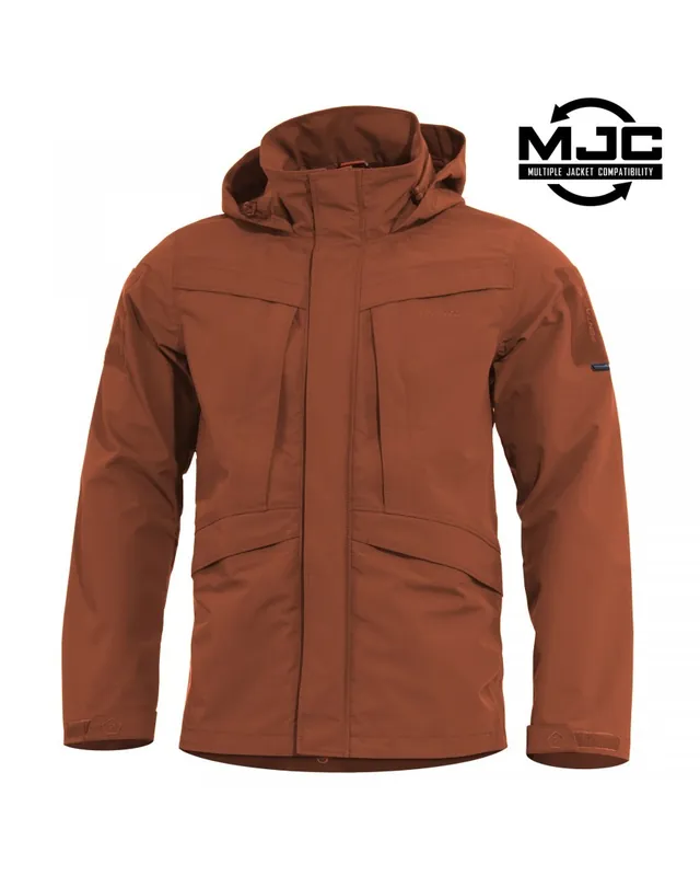 Bezpečná Platba Bunda Pentagon Hurricane Shell Jacket - Maroon Red 4XL