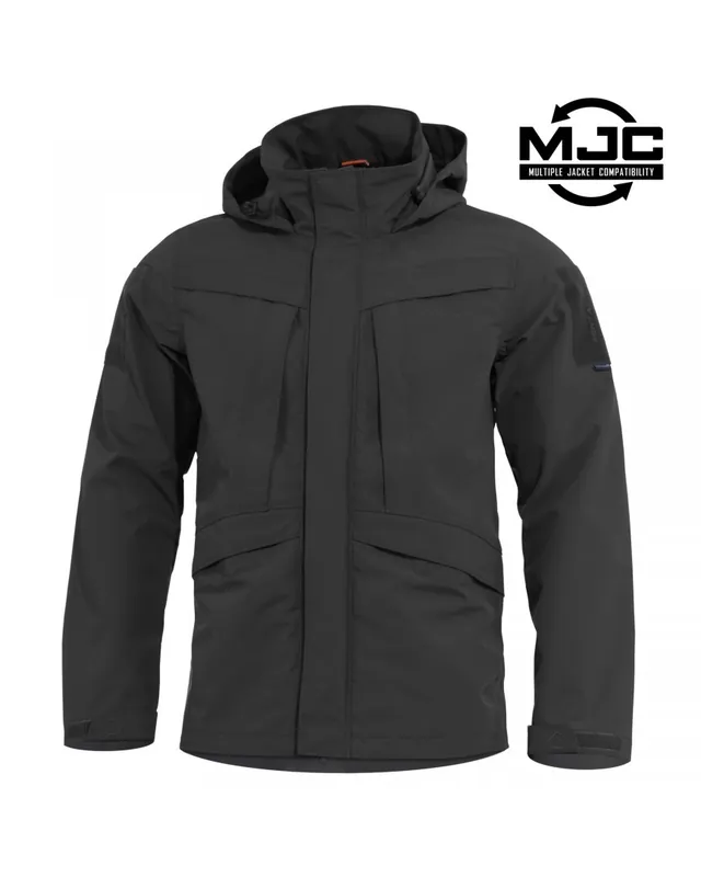 Bunda Pentagon Hurricane Shell Jacket - Black S Pouze Dnes