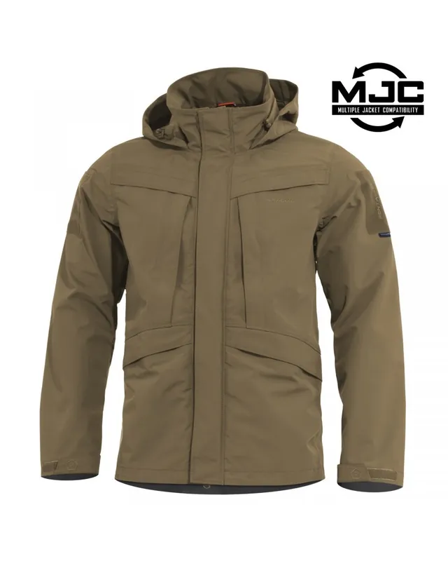 Super Cena Bunda Pentagon Hurricane Shell Jacket - Coyote M