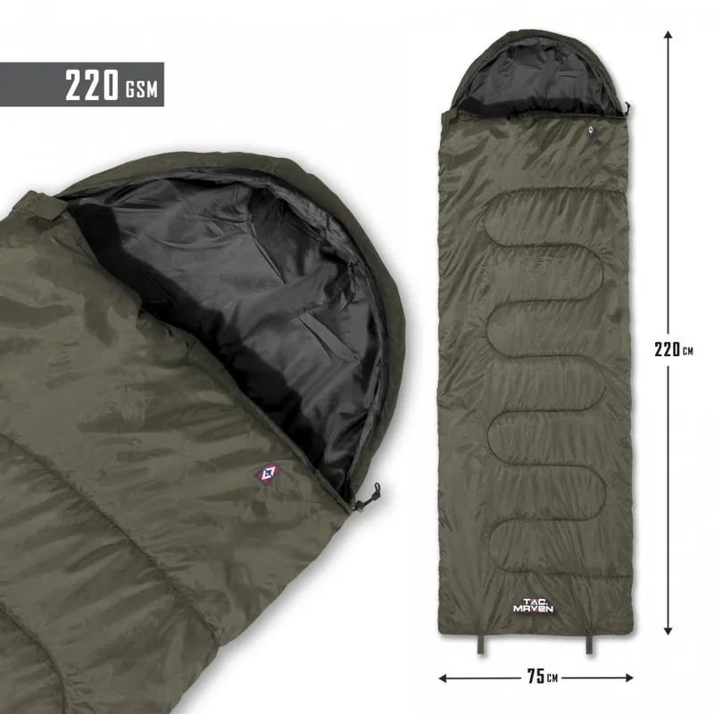 Aktuální Spací pytel Tac Maven Sentinel Sleeping Bag 220 g/m²