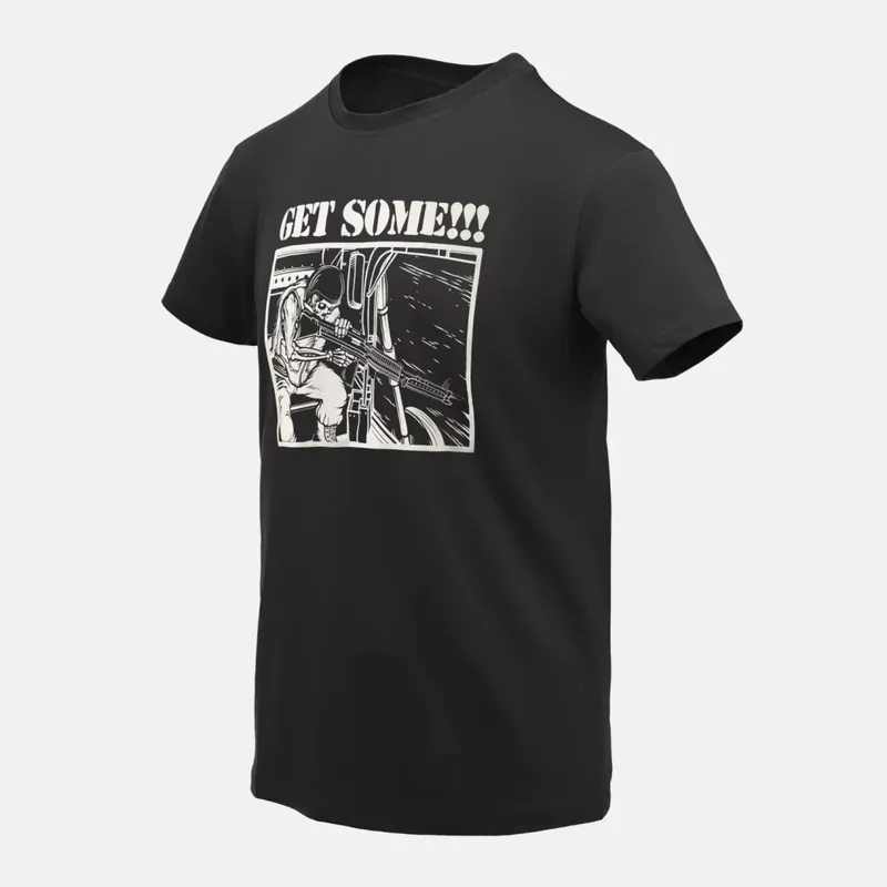 Triko Helikon Get Some! - Black 3XL Výprodej