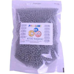 Nejprodávanější Airsoftové kuličky Pro Game Silver Pearl 0,12g, 4150bb