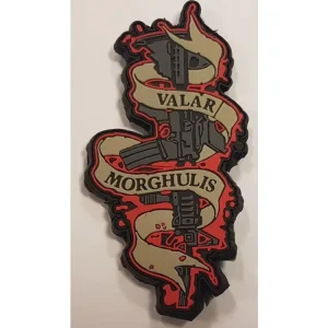 3D nášivka Valar Morghulis, A.C.M. Přímo Od Výrobce