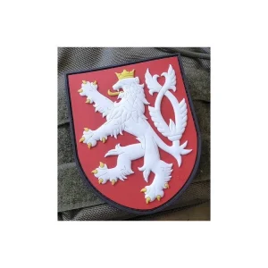3D Nášivka Český lev - barevná, A.C.M. Horká Nabídka