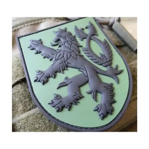 3D Nášivka Český lev - zelená, A.C.M. Akční Cena