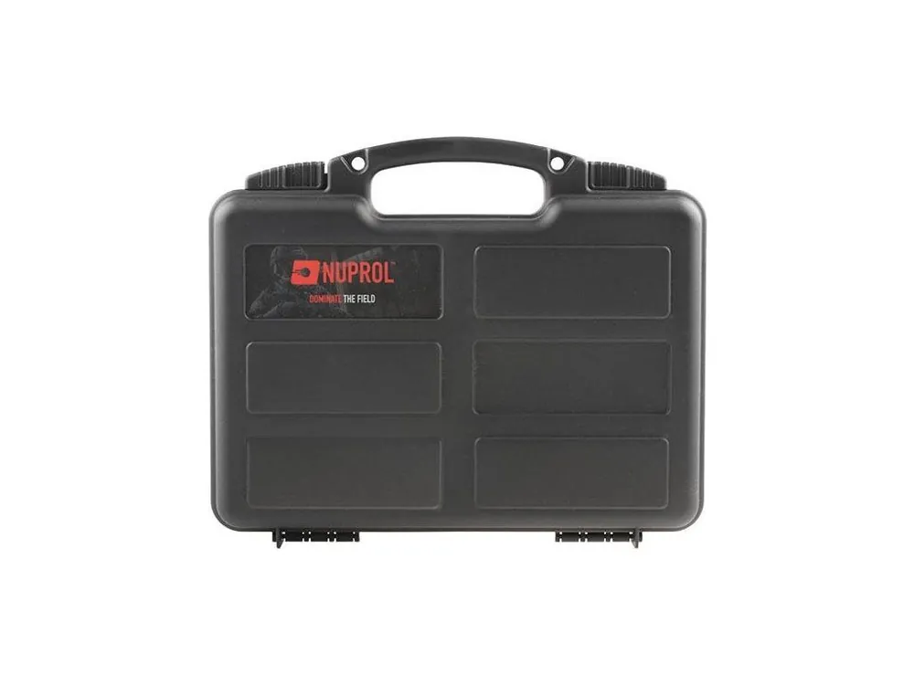 Cenová Bomba Kufr na pistole SMALL 31x24,9x8cm (Wave) - černý, Nuprol