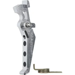 CNC spoušť Advanced style E pro M4 - stříbrná, MAXX Model Vysoce Kvalitní