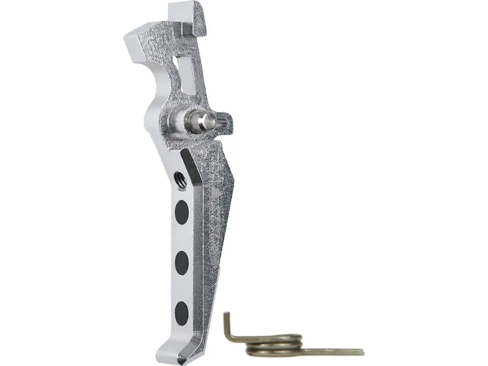 CNC spoušť Advanced style E pro M4 - stříbrná, MAXX Model Vysoce Kvalitní