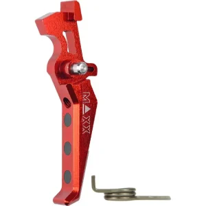 CNC spoušť Advanced style E pro M4 - červená, MAXX Model Novinka