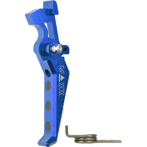 Akční Nabídka CNC spoušť Advanced style E pro M4 - modrá, MAXX Model