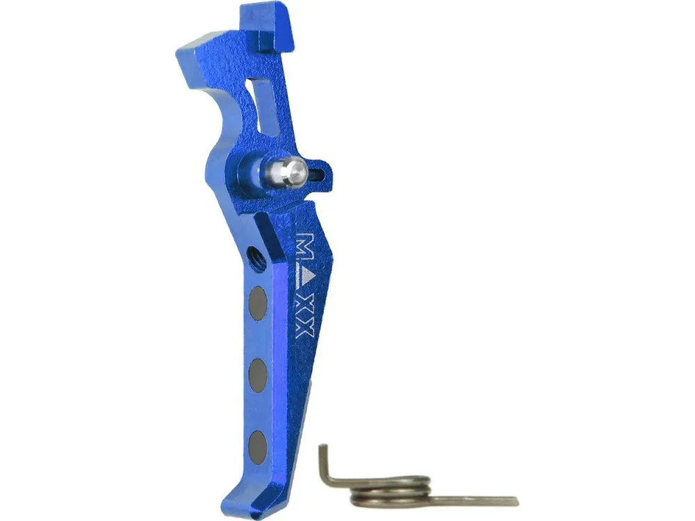 Akční Nabídka CNC spoušť Advanced style E pro M4 - modrá, MAXX Model