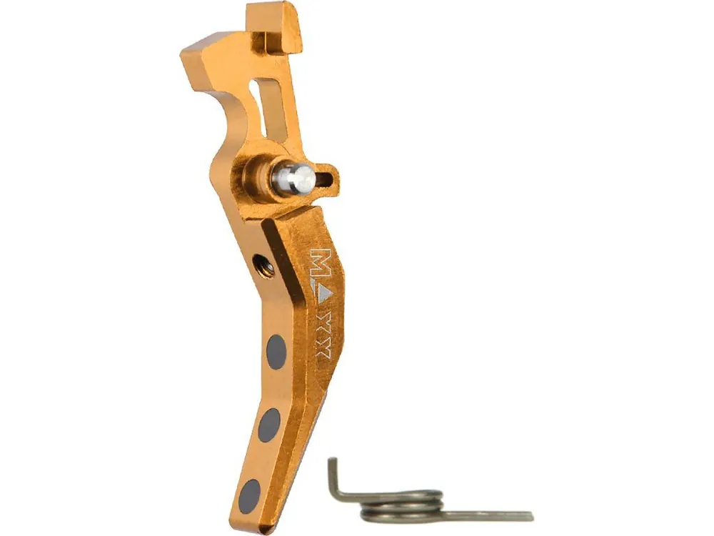 CNC spoušť Advanced style C pro M4 - žlutá, MAXX Model Akce