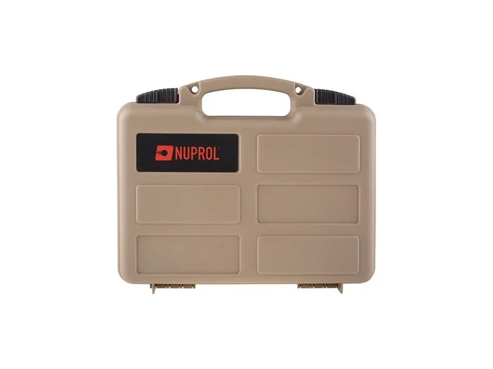 Kufr na pistole SMALL 31x24,9x8cm (Wave) - pískový, Nuprol Bezpečná Platba