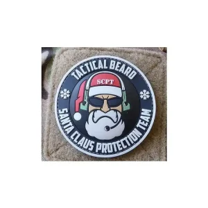 3D nášivka Tactical beard Santa Claus protection team - barevná, A.C.M. Cenově Výhodný