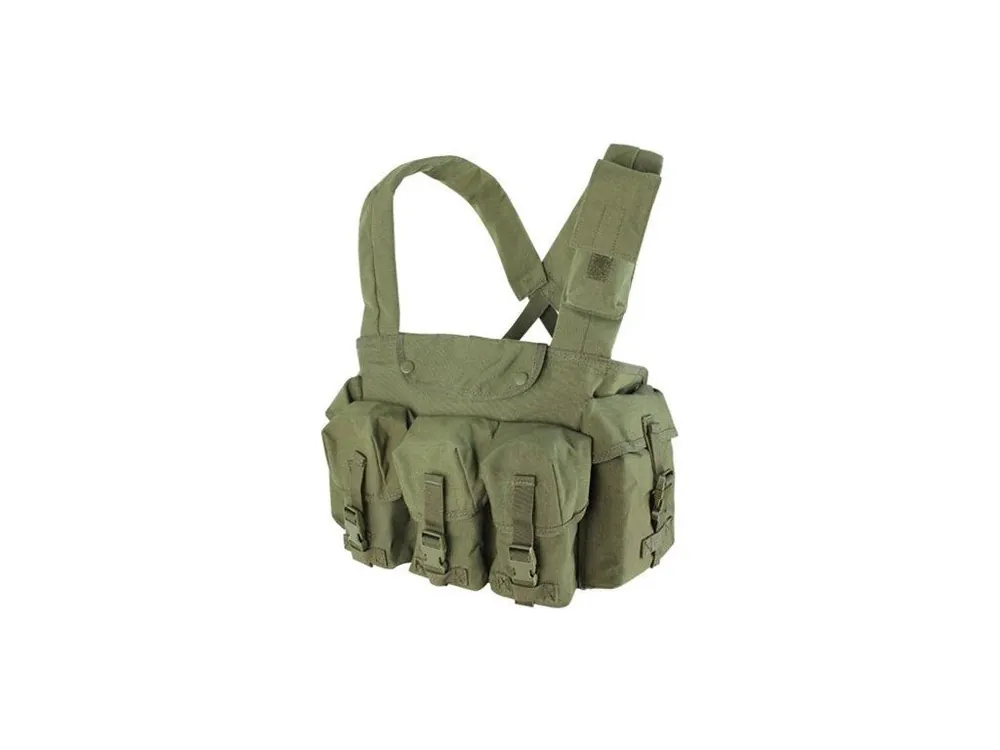 Taktická vesta Chest rig 7 kapes - zelená, Condor Kup Teď
