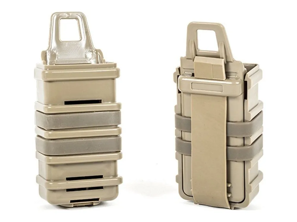 Nejlepší Volba FastMag M Molle pro pistolový zásobník - 2ks, písková TAN, Black River