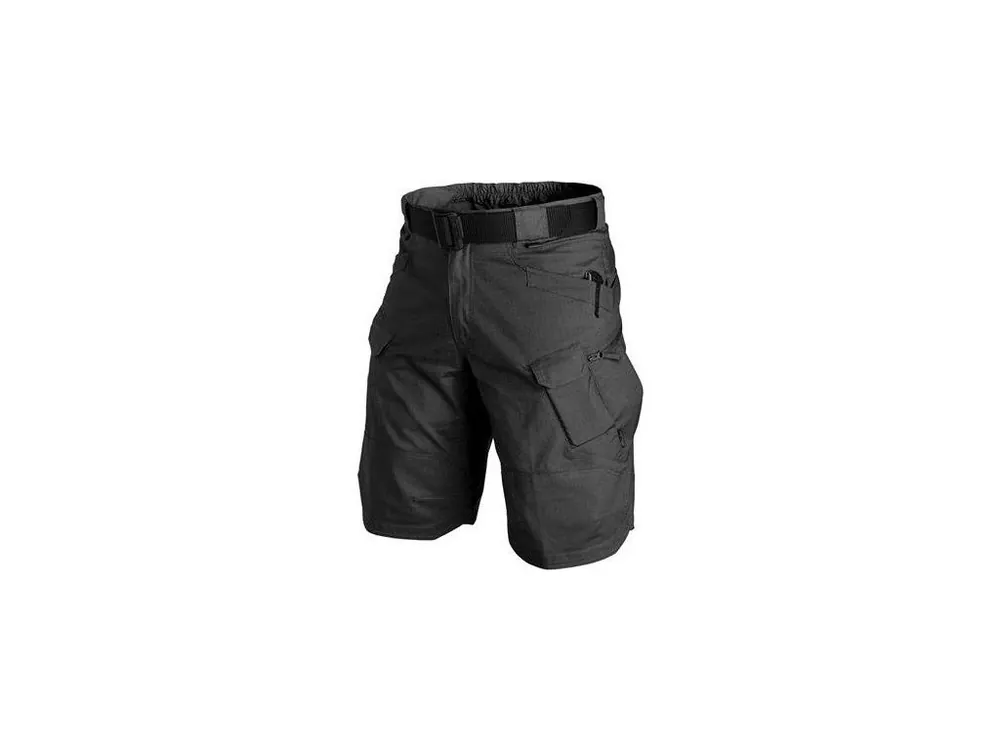 Kraťasy UTS® PolyCotton Ripstop 11” - černé, Helikon-Tex Omezená Nabídka