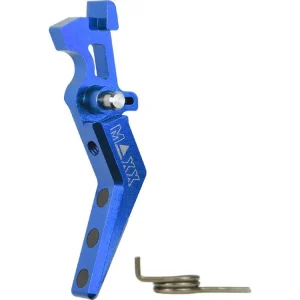 CNC spoušť Advanced style A pro M4 - modrá, MAXX Model Nejprodávanější