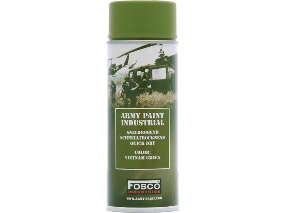Časově Omezené Barva ARMY ve spreji 400ml - Vietnam Green, Fosco