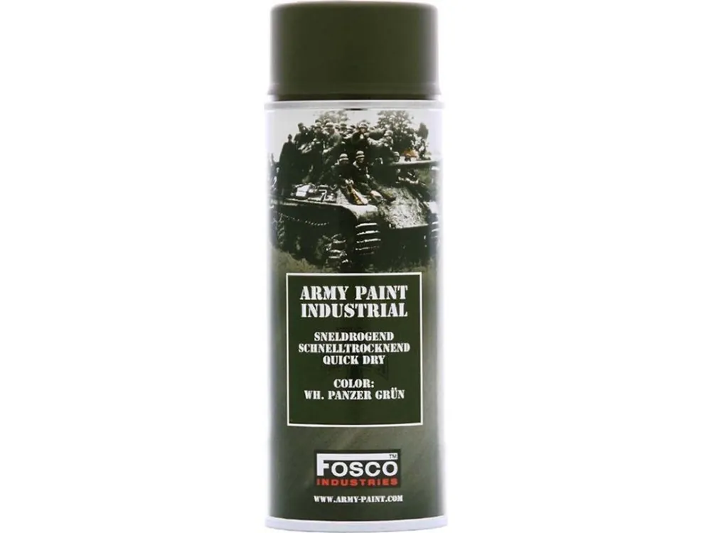 Barva ARMY ve spreji 400ml - WH Panzer Grün, Fosco Dokud Zásoby Vydrží